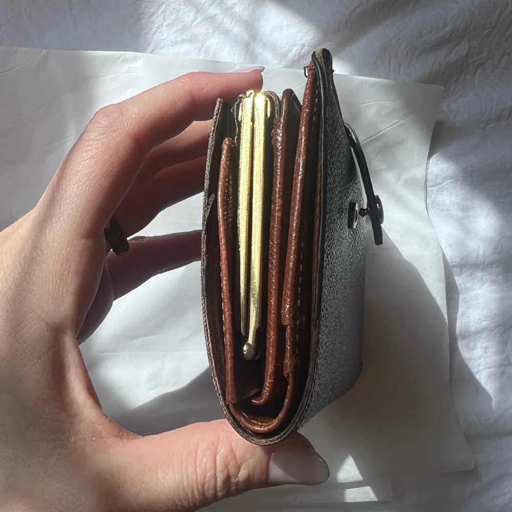 Louis Vuitton Monogram Porte Monnaie Billet Viennois Kisslock Wallet MI1001 - Picture 2 of 16